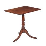 A REGENCY MAHOGANY OCCASIONAL TABLE