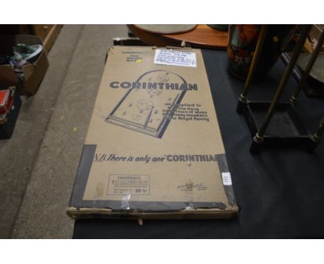 A Corinthian bagatelle board in original box 