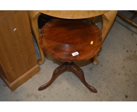 A George III style mahogany wine table 