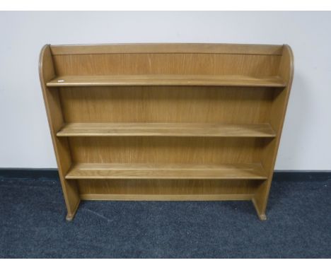 An Ercol plate rack 