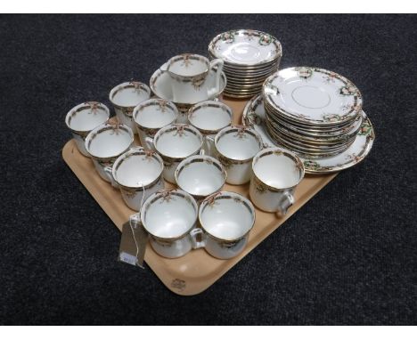 An antique Sutherland china tea service 