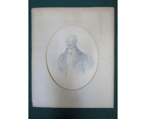 PENCIL PORTRAIT DEPICTING RICHARD FORSHAW MD, SURGEON TO LIVERPOOL INFIRMARY, PRISON AND WORKHOUSE, LIVED IN TOLWELL STREET, 