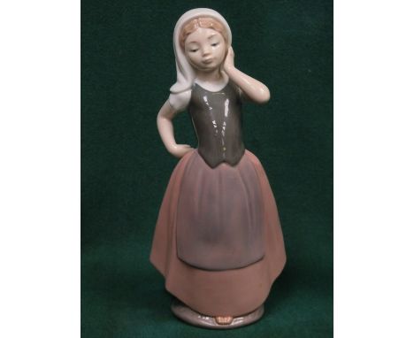 NAO GLAZED CERAMIC FIGURE, APPROXIMATELY 26cm HIGH 