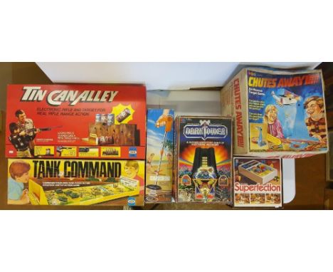 6 boxed vintage games (some missing items) 