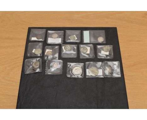 Twenty GB Silver Coins, Threepence to Two Shillings