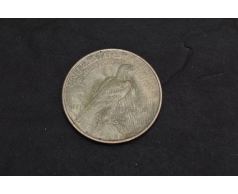 A 1923 USA Silver Peace Dollar