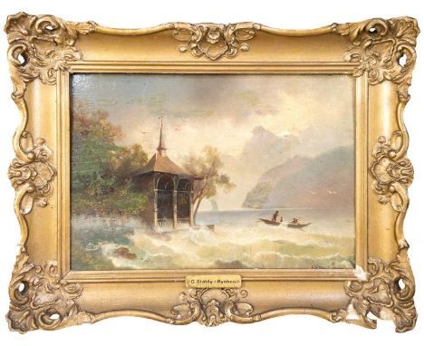 Gottfried STAHLY RYCHEN (c.1840-1920) Oil on wooden panel
Signed
Artist's name printed within a gilt name plaque
20 x 29cm