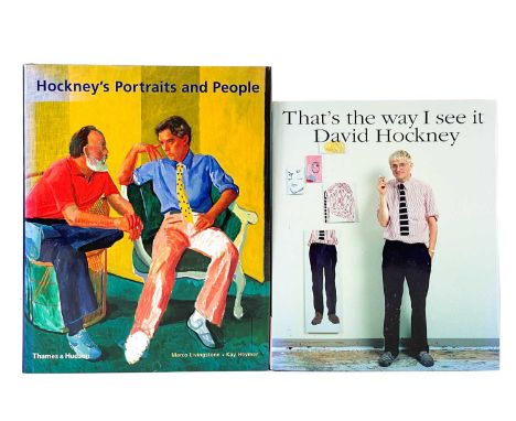 Two publications That's the way I see it. David Hockney. Published 1993 by Thames and Hudson Ltd. Hardback.
Hockney's Portrai