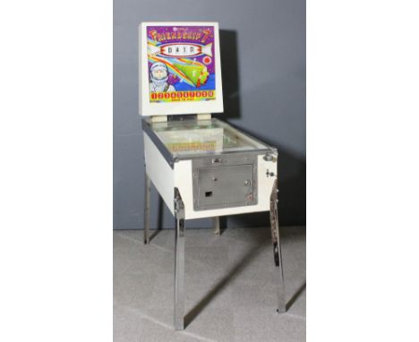 A 1960's "William's Friendship 7" electrically powered coin-in-the slot pinball machine manufactured  by Williams Electronic 