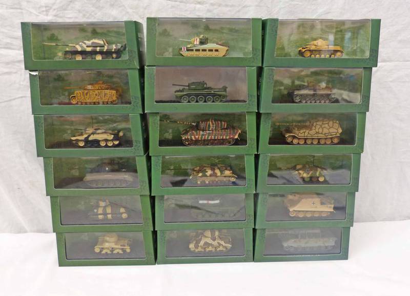 SELECTION OF MODEL TANKS FROM ATLAS EDITIONS ULTIMATE TANK COLLECTION