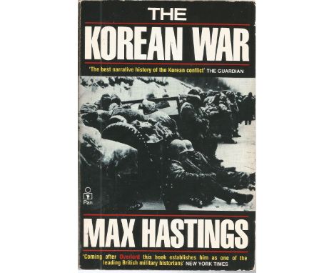 The Korean War paperback by Max Hastings. This edition published 1988. In decent condition with some creases down the spine. 