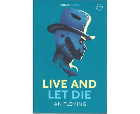 Live and Let Die hardback book by Ian Fleming. Good condition with dust jacket. This edition published by Vintage Classics in