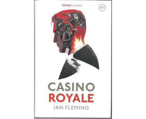 Casino Royale hardback book by Ian Fleming. Good condition with dust jacket. This edition published by Vintage Classics in 20