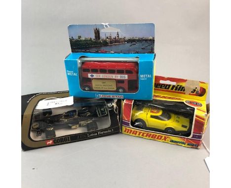 CORGI ROLLS-ROYCE CORNICHE 94030, in box (damaged), along with five other boxed model vehicles including Vitesse limited edit