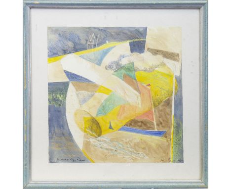 * FRANCIS FARMAR (BRITISH b 1948), WINDSOCK AND FLAG, FINDHORN lithograph, signed, titled and numbered 6/10 36cm x 36cm Mount