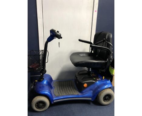 STERLING PEARL MOBILITY SCOOTER, with key and basket