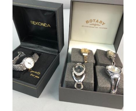 LOT OF WATCHES, including Sekonda and Rotary