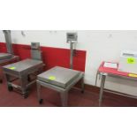 Weigh-Tronix digital platform scale, model WI-125, s/n 027822, cap. 200.00 x .05 lb/90.72 x 0.2