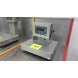 Weigh-Tronix digital platform scale, model QC-3265, s/n 017135, cap. 100 x .05 lb/ 1600 x 0.5 oz, 45