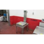 Weigh-Tronix digital platform scale, model QC-3265, s/n 023616, cap. 200 x .05 lb/ 3200 x 0.5 oz, 90