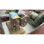 Waukesha positive rotary pump, model 134, s/n 282282-01, no drive motor