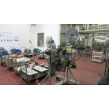 Kwik Lock bag closer, model 872B, s/n 61245-1999 & 61249-1999, dual station with Turbo Print 872 and