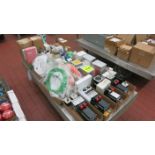 [Lot] Electrical, servo motors, accu coder controls (contents on cart, no cart)