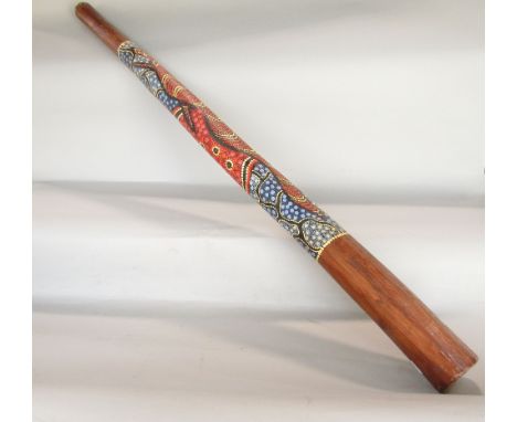 An aboriginal didgeridoo 