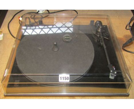 A Revolver record player with hinged lid (no visual model number)