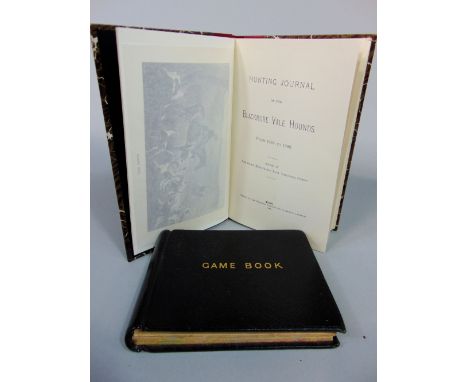 Hunting Journal of the Blackmore Vale Hands 1884-1888, edited by the Right Honourable Lady Theodora Guest; together with a fu