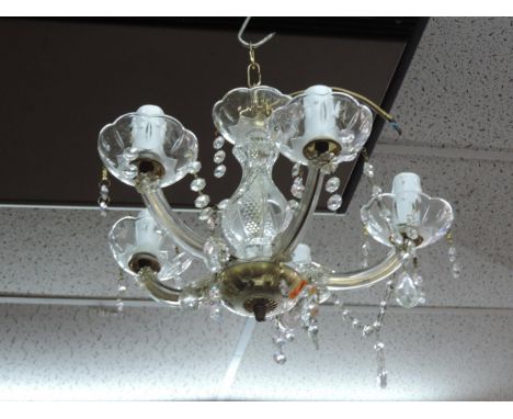Five Branch Light Fitting