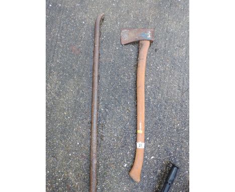 Axe and Pry Bar 