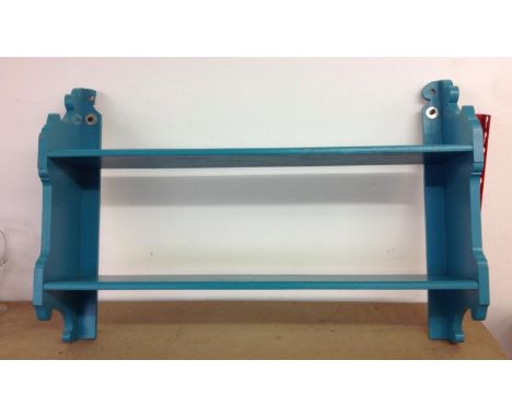 Painted Wall Mounted Shelf Unit 