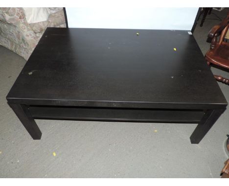 Modern Coffee Table with Shelf under 