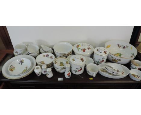 Quantity of Royal Worcester Evesham China 