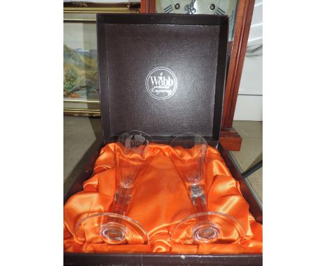 Boxed Silver Jubilee Champagne Flute 