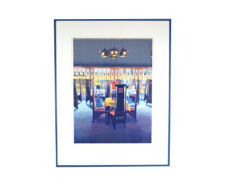 Glynn Boyd Harte (1948 - 2003),'Willow Tea Room',signed in pencil and numbered 4/150,lithograph,64 x 47 cm CONDITION REPORT: 