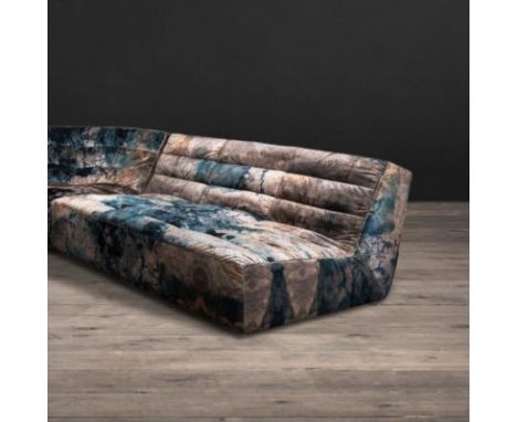 Shabby Sofa – 2 Seater  Faded &amp; Degraded Peeling Ceiling High Impact Comfort Seating, Commonly Known As Our True ‘Slouche