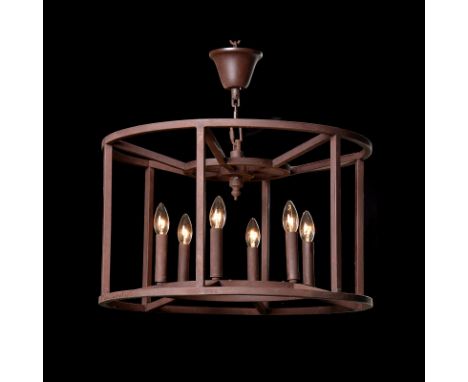 Crown XL Pendant Chandelier The Crown Collection Is An Interpretation Of Industrial Design, Emphasizing Simplistic Lines And 
