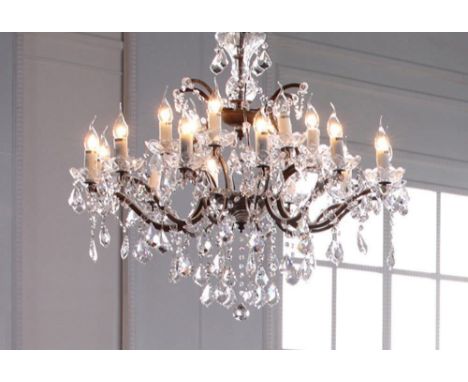 Crystal Chandelier Grey (Uk) The Iconic Crystal Chandelier Is A True Testiment To The Design Philosophy Of Re-Inspiring And R