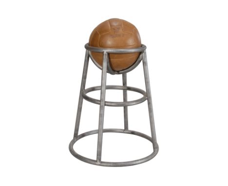 Bar Ball Stool The overall look is one of the sports clubs of yore, and with the Barball bar stool, all you’ll need is a Harv