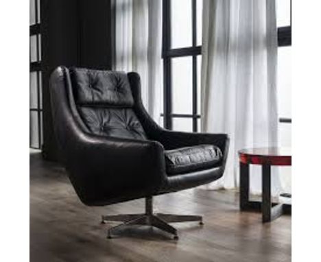 Detroit Armchair Ride Nut Leather The Detroit Chair Takes Its Cue From Glamorous Swivel Chairs Of The 1960s. Retro Styling, T