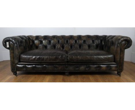 Kensington Sofa 3 Seater Sioux Nut Leather The Kensington Collection Is A Modern Take On The Classic Leather Chesterfield Sof