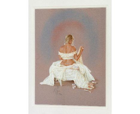 AFTER KAY BOYCE, 'COPPELIA', a limited edition print, 256/295, signed and numbered in pencil, with certificate, unframed, 50c