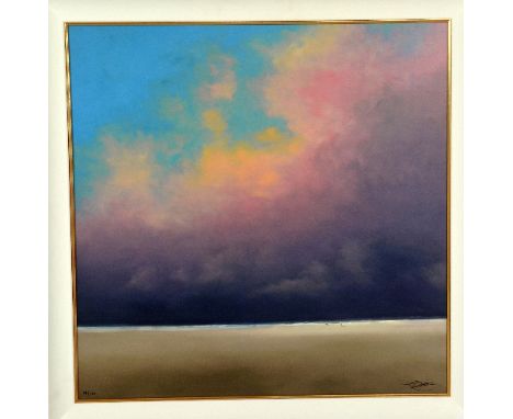 AFTER LAWRENCE COULSON, 'CATCHING THE BREEZE', a limited edition print on board , 39/150, signed and numbered in pen, framed,