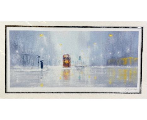 AFTER JEFF ROWLAND, 'TOGETHER AGAIN', a limited edition print 20/295, signed and numbered in pencil, with certificate, 69cm x