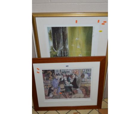 AFTER SUE MACARTNEY-SNAPE (AUSTRALIAN, CONTEMPORARY) 'Bridge', a limited edition print, no 303/600, numbered, signed and titl