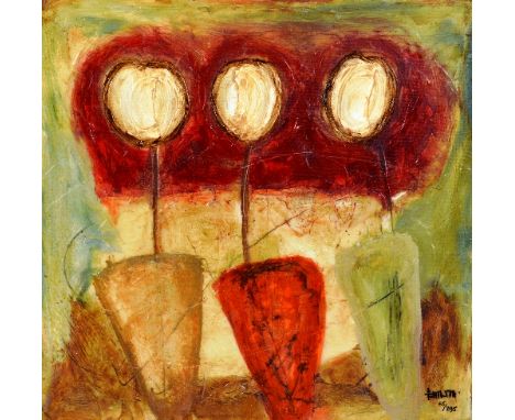 AFTER EMILIJA PASAGIC, a hand embellished print 65/295, signed in pen, unframed, 35cm x 35cm