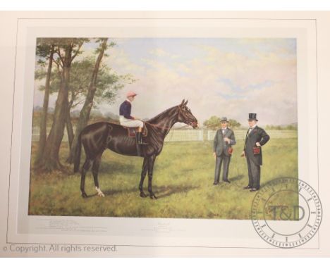 After Henry Frederick Lucas Lucas, Colour print, Santorb, Published Frost & Reed, 51cm x 69cm, Framed and glazed