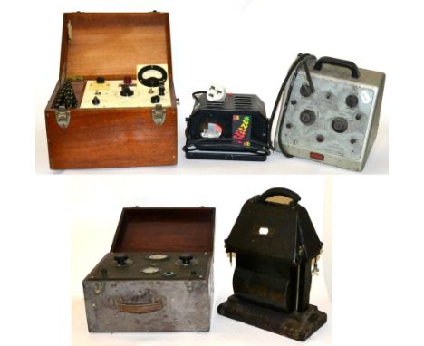 Electrical Equipment, comprising a Coolidge Portable X-Ray Outfit, a Ritchie Sneath Stimulator, a Multifaradic Unit and a Bli